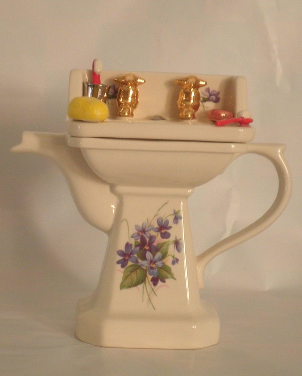 Théière "lavabo"